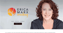 Desktop Screenshot of ericamarx.com